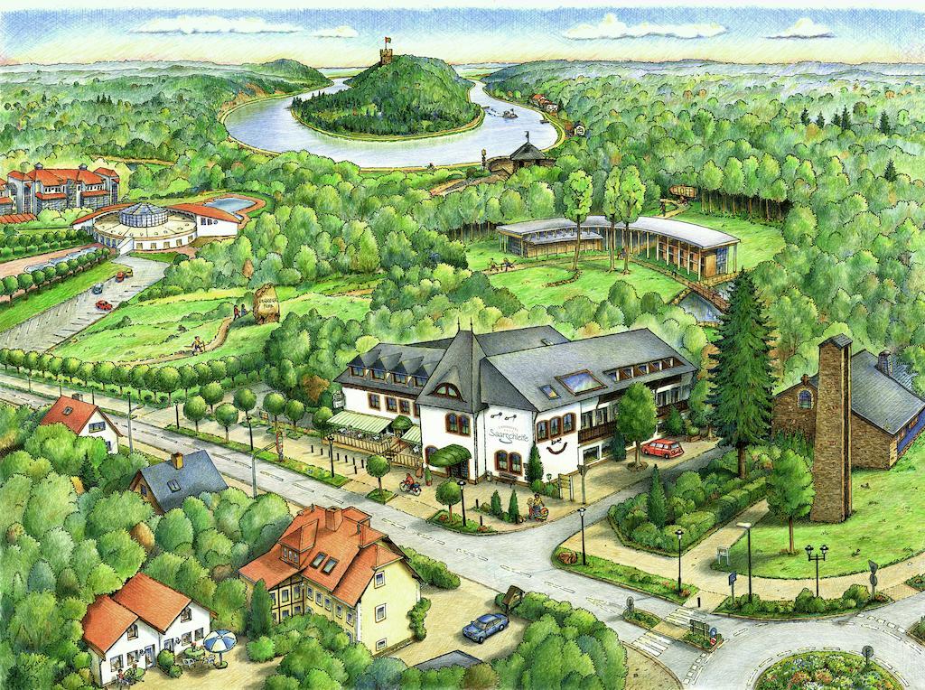 Buchnas Landhotel Saarschleife Меттлах Екстер'єр фото